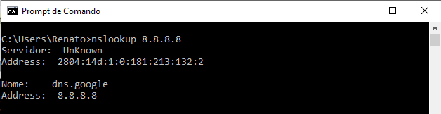 A imagem mostra a captura de tela do prompt de comando do sistema operacional com o comando netstat-e e a resposta do comando.